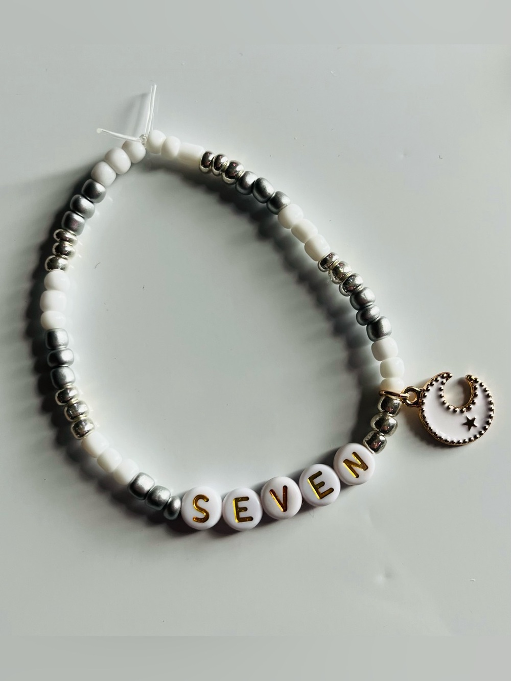 Taylor Swift Eras Tour Friendship Bracelet Seven Folklore Charm